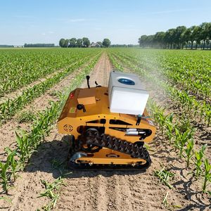 Grass Mowers for Complex Terrain 500mm 550mm Rubber Track Grass Mowers Hybrid Electric Grass Mowers Farm Orchard Sprayer and Lawn Mowers