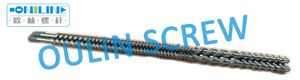 Jwell 78mm Twin Parallel Screw and Barrel for Rigid PVC Profiles