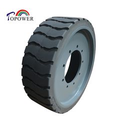 Part No 36553 56454/3 22X7X17 3/4 Mould on Solid Tyre Industrial Rubber Wheel Tire for Aerial Work Platform Scissor Lift
