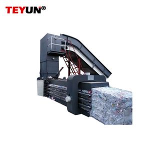 Teyun High Quality Automatic Cardboard Baler for Recycling