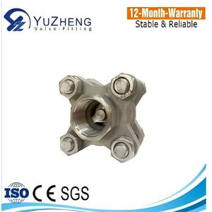 Durable Stainless Steel 3-Piece Check Valve for Industrial Use