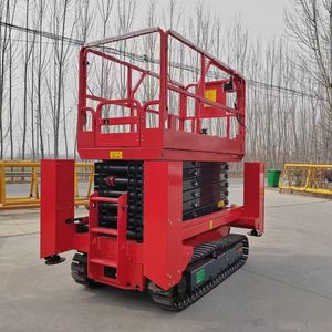 Zs0612c Ss0405 6m Rough Terrain Electric Mobile Track Scissor Lift Platform 6m-14m Remote Control