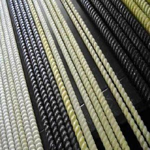 FRP Gfrp Fiberglass Epoxy Rebar Reinforcing Glass Fiber Rod Bar for Concrete Structures Bridges Tunnels