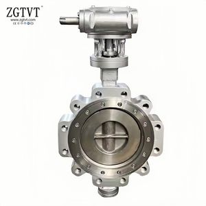 Lug Type Wcb/Stainless Steel Rubber Seal/Metal Seal Triple Offset Butterfly Valve