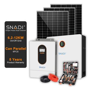 High Frequency 12kw Hybrid Solar System for off-Grid Use