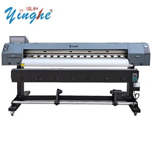 Yinghe 1800A 6FT Eco Solvent Printer Flex Banner Printing Machine
