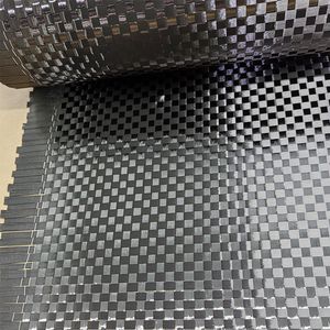200GSM 12K Plain Weave Spread Tow Carbon Fiber Fabric