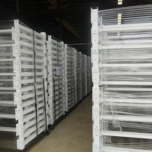 Heavy-Duty Adjustable Roller Support Bracket for Conveyor Systems