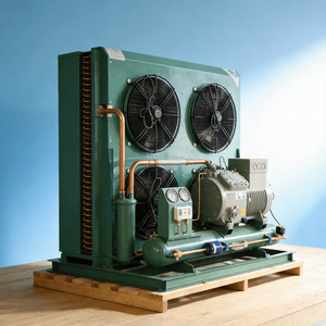 High-Efficiency Semi-Hermetic Air-Cooled Condensing Unit for Cold Storage