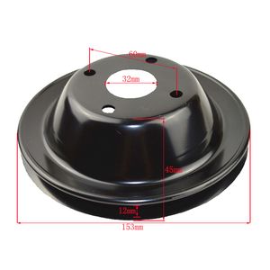 Nissan 21051-Fu400 Forklift Spare Parts Diesel Engine K15 / K21 / K25 Fan Belt Pulley