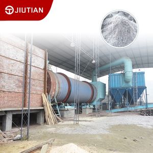 Robust Fly Ash Slag Rotary Dryer for Heavy Industry
