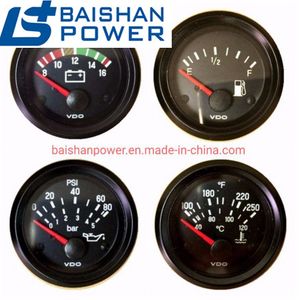 301040001 24V Electrical Fuel Gauge Meter Electrical Water Temperature Gauge Meter 40-120 301-040-001 with Senders, Genuine Gauges