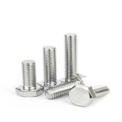 Heavy Duty Zinc Plated and Stainless Steel Bolts for Industrial Fastening