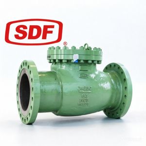 High Pressure Swing Stainless Steel Straight Check Valve with Flanged