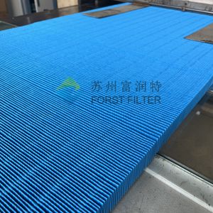 660mm High-Efficiency Blue Cellulose Air Filter Paper Dust Filter Media