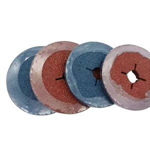 Factory Supplied Grinding Abrasive Fibre 4'' 100mm 0.6mm Thick Fiber Disc