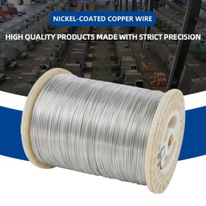 Nickel-Plated Copper Wire for Automotive Wiring Harness - 0.1mm Precision
