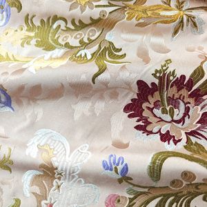 Ready Stock Home Textile Blackout Breathable Jacquard Classic Damask Curtain Fabric