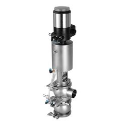 Sanitary Spray Type CIP Cleaning Mixproof Valve with Smart Control Unit
