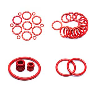 Transparent/Semi-Transparent Silicone O-Ring, Long-Lasting and Food-Grade Silicone O-Ring