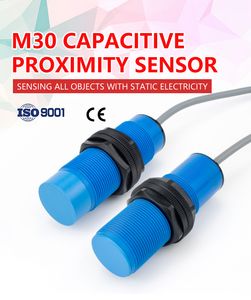 M30 DC10-30V Detection Distance 10mm-30mm Capacitive Proximity Switch Sensor