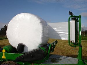 250mm Silage Harvest Wrap Film Corn Silage Wrapper Film Green Grass Bale Wrap Packing Film