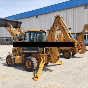 1m3 Capacity Brand Multi-Functionnew Backhoe Loader with CE (WZ30-25)