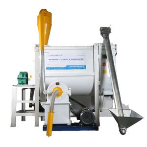 Horizontal Feed Mixer Grain Mixing Machine for Animal Feed Production Easy Operation