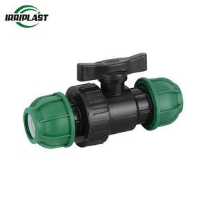 Pn16 HDPE PP PE Compression Fittings PVC F/F Ball Valves