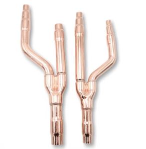 Air Conditioner Copper Pipe Fittings Disperse Pipe Welding 75t Vrf Refnet