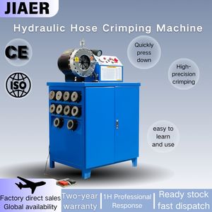 CE ISO Certified 1/4''-2'' Automatic Rubber Pipe Press Tool for 2sn 4sp Hoses Hydraulic Hose Crimping Machine