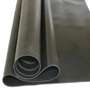 Customized Thickness Natural Rubber Matting EPDM Silicone Rubber Sheet