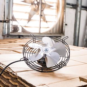 Durable Cast Aluminum Fan Blade with 6 Wings for Heavy Duty Industrial Cooling Fans and Ventilators