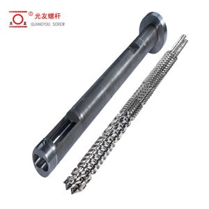 Plastic Extruder Screw and Barrel Twin Screw Barrel Extruder Parallel Twin Screw and Barrel or Screw and Cylinder