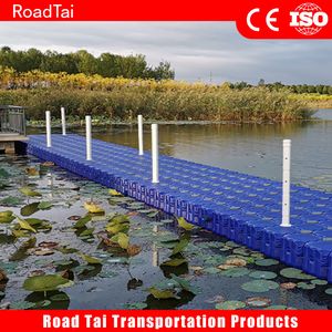 Plastic Interlocking Floating Pontoon Blocks for Jetty