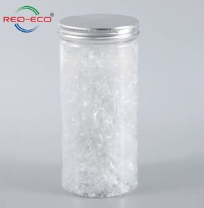 Food Grade Recycled Clear Pet Resin Flakes Bottle RPET Flake