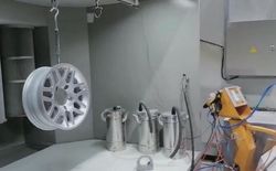 Manual Electrostatc Powder Coat Booths