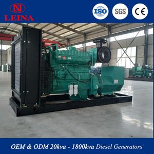 Hot Sale Portable Diesel Engine Generator with Cumminss Engine Factory Prices