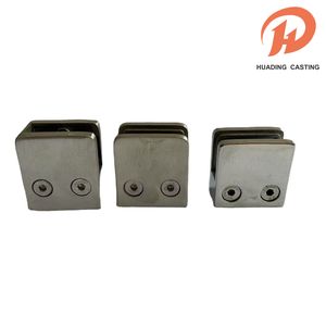Custom Stainless Steel Glass Clamp for Railing Systems