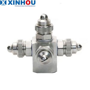 Misting Multi-Heads Air Atomized Round Spray Atomizing Nozzle