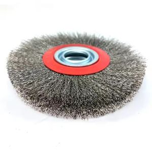 High Quality 250mm Od Aluminium Oxide Abrasive Nylon Wheel Brush for Deburring