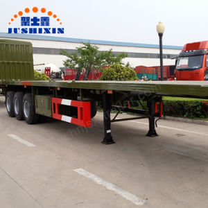 35 Ton Widely 40FT Flatbed Container Truck Trailer Semi Trailer