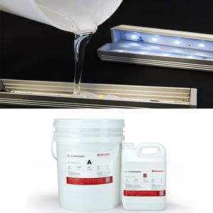 Room-Temperature Curing High-Temperature Resistant and Heat-Conductive Epoxy Potting Adhesive Is Suitable for Potting and Waterproofing of LED Lamps