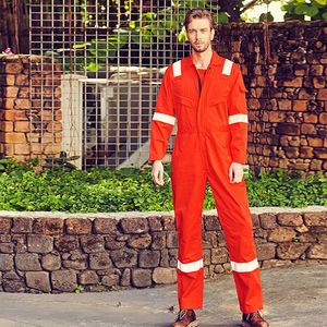 Factory Support Red En 11612 Boiler Suit Mining Fr Clothing Flame Resistant Anti Fire Industrial Clothing