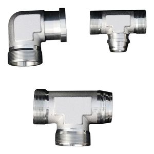 Premium Corrosion Resistant High Pressure Metal Hydraulic Adapter Fittings, Jic Fittings