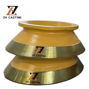 High Manganese Cone Crusher Wear Parts Concave 442.8070 Bowl Liner Mantle