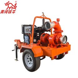 Efficient Agricultural Irrigation Diesel Engine Driven Intelligent Control Mixed Flow Pump
