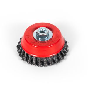 High Quality Twist Knot Cup Brush for Anger Grinders