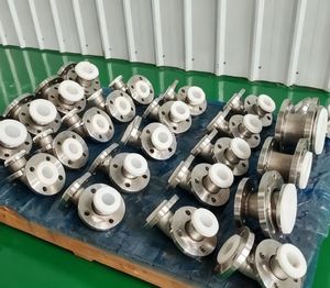 PTFE-Lined Steel Pipe Fittings Acid-Alkali Resistant for Fluorochemical/Lithium Battery Industry