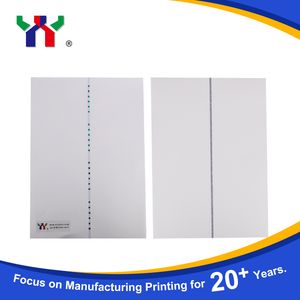 High Quality Security Paper with Green to Blue Thread Line, Any GSM We Can Make